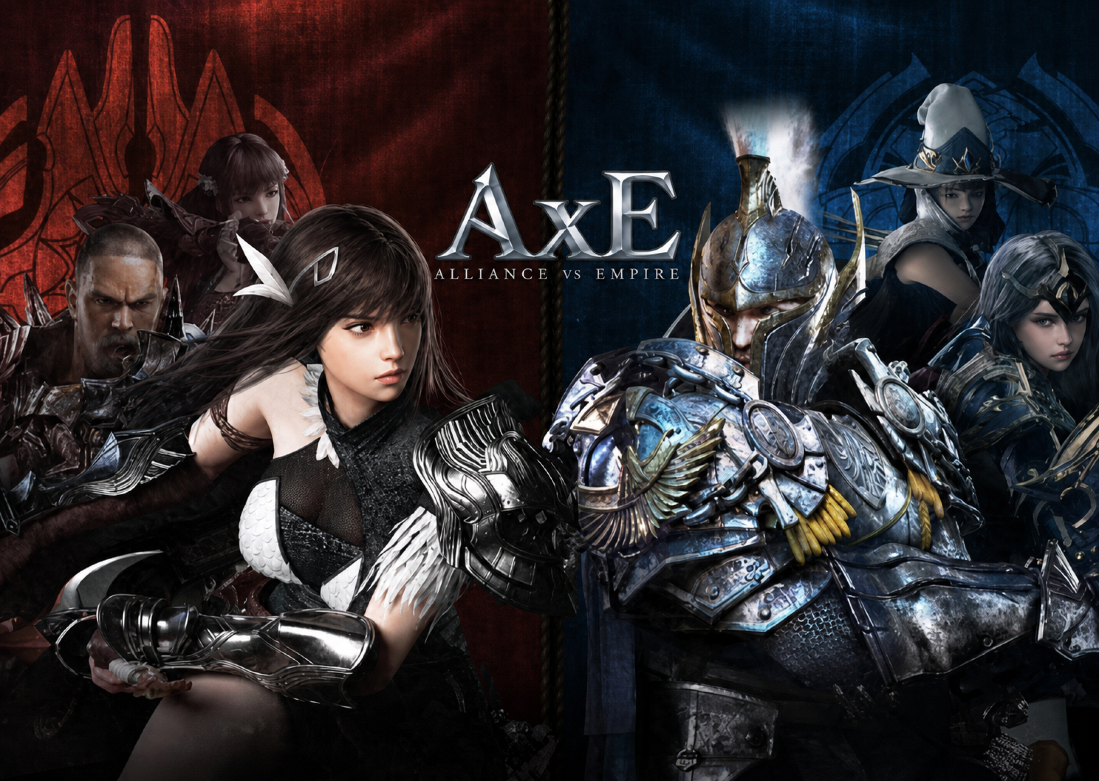 AxE Alliance vs Empire character artwork
